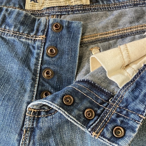 American Eagle Outfitters denim  shorts snap fly - Picture 3 of 7